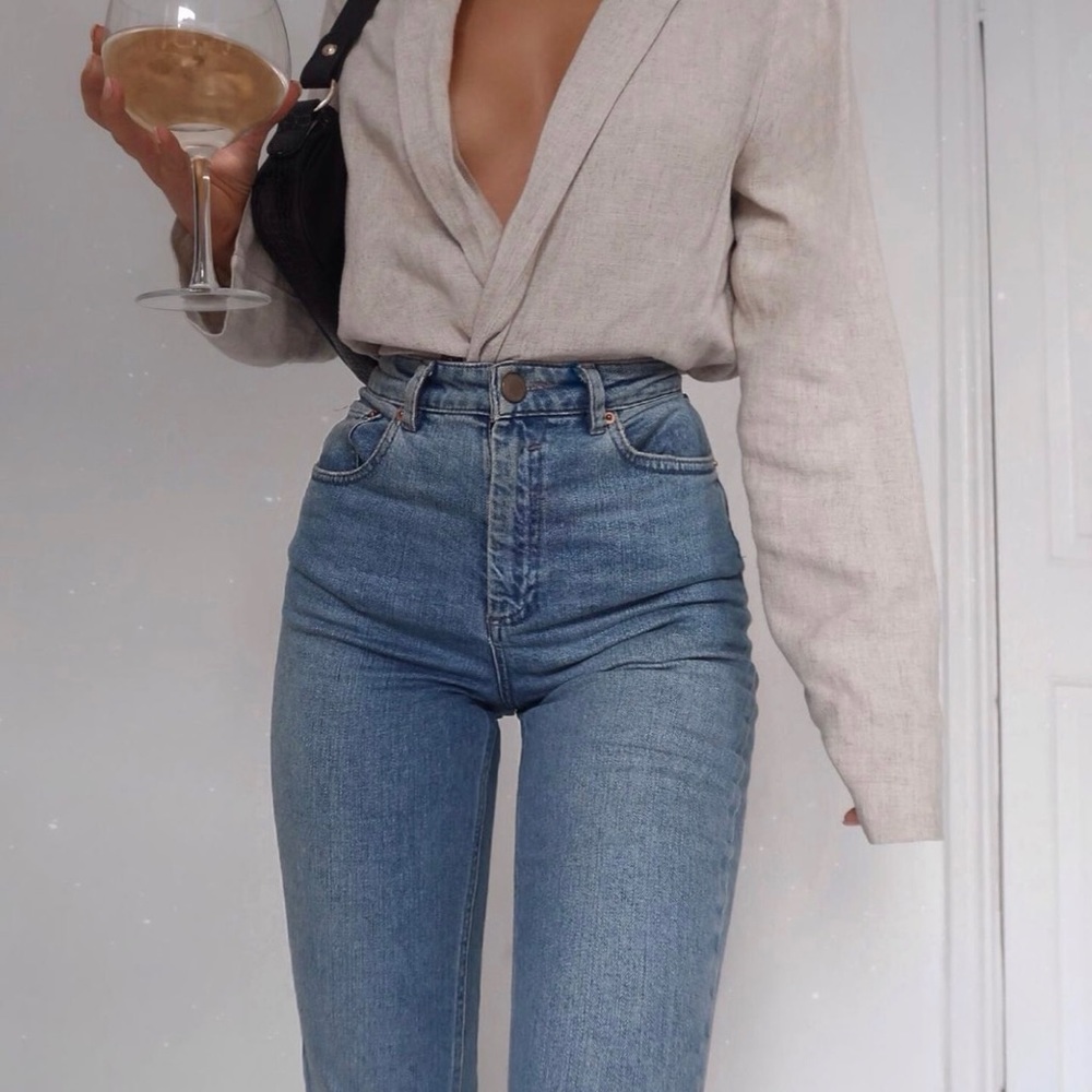 ASOS High Rise Denim - Picture 1 of 10